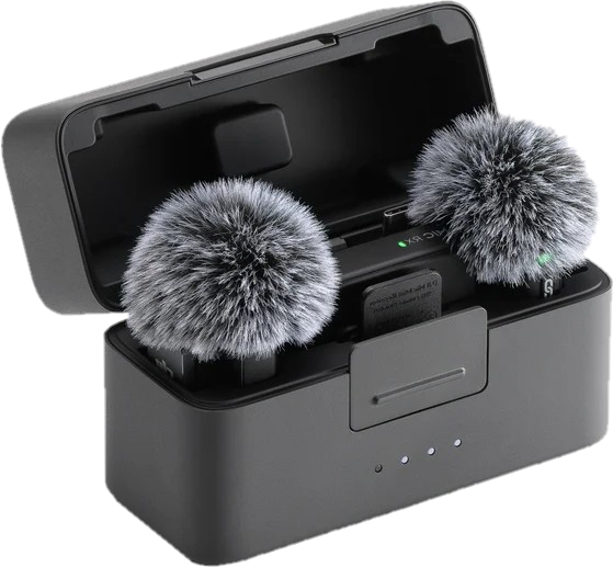 Wireless lav mic case
